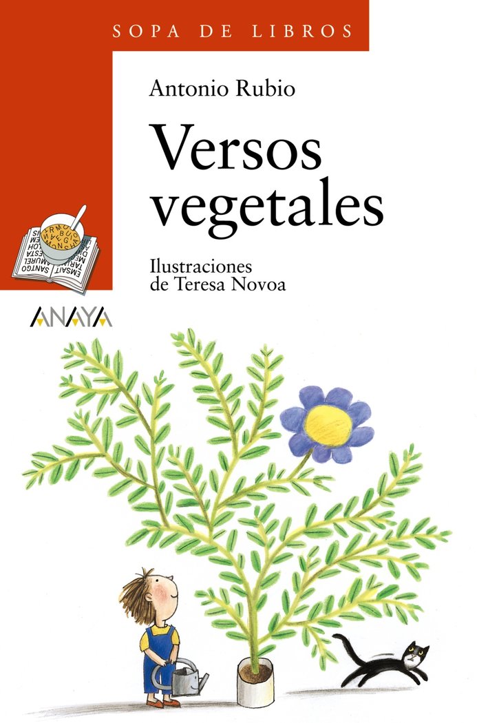 Versos vegetales, de Rubio, Antonio | portada del libro