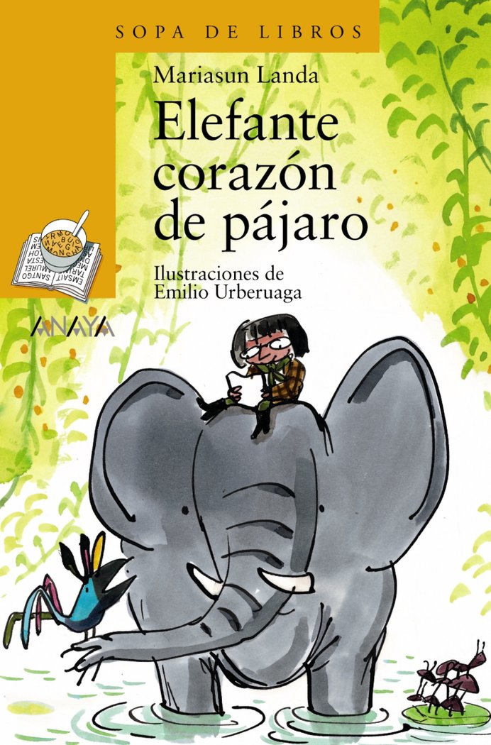 Elefante corazón de pájaro, de Landa, Mariasun | portada del libro
