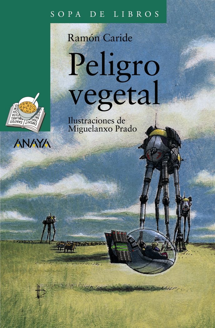 Peligro vegetal, de Caride, Ramón | portada del libro