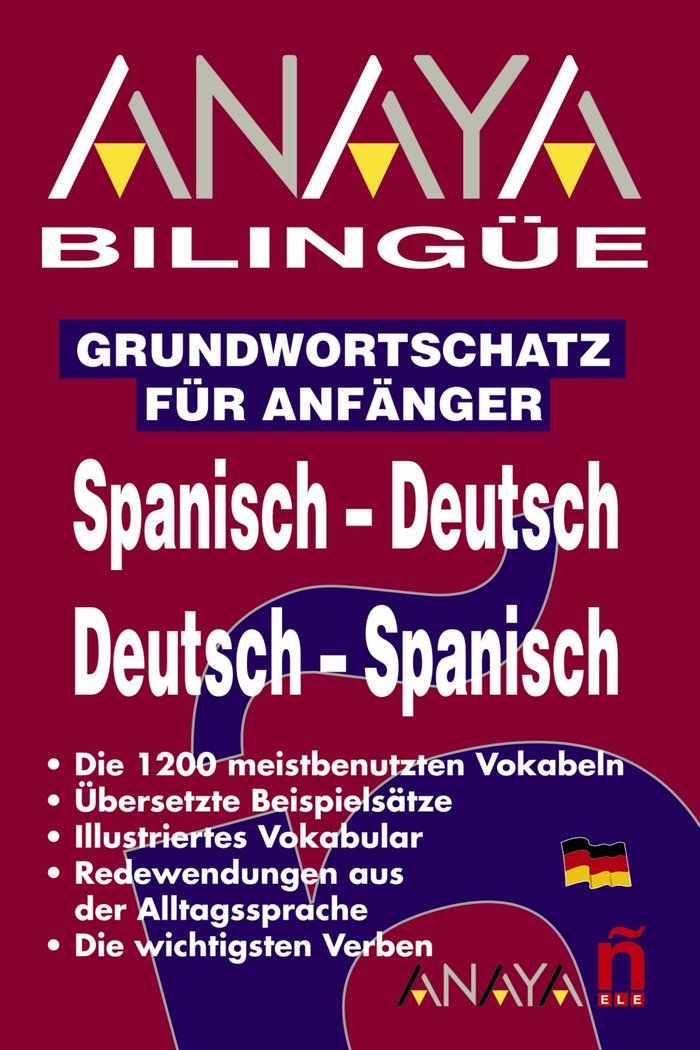 Anaya Bilingüe Español-Alemán/Alemán-Español, de AA.VV. | portada del libro