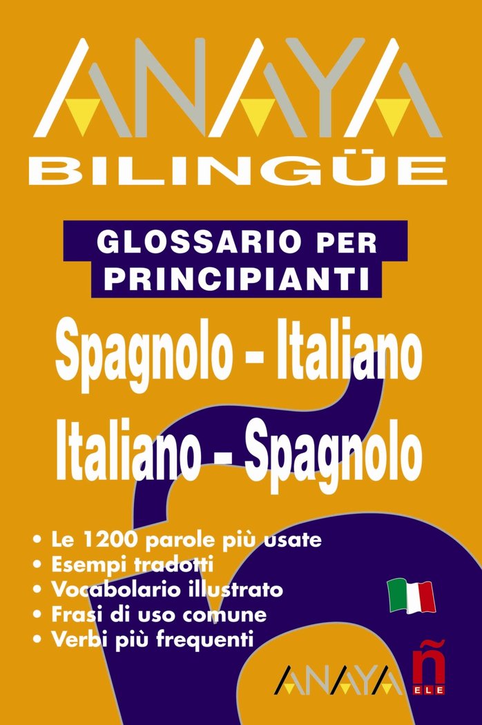 Anaya Bilingüe Español-Italiano/Italiano-Español, de AA.VV. | portada del libro