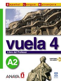 Vuela 4 Libro del Profesor A2, de Álvarez Martínez, Mª Ángeles | portada del libro