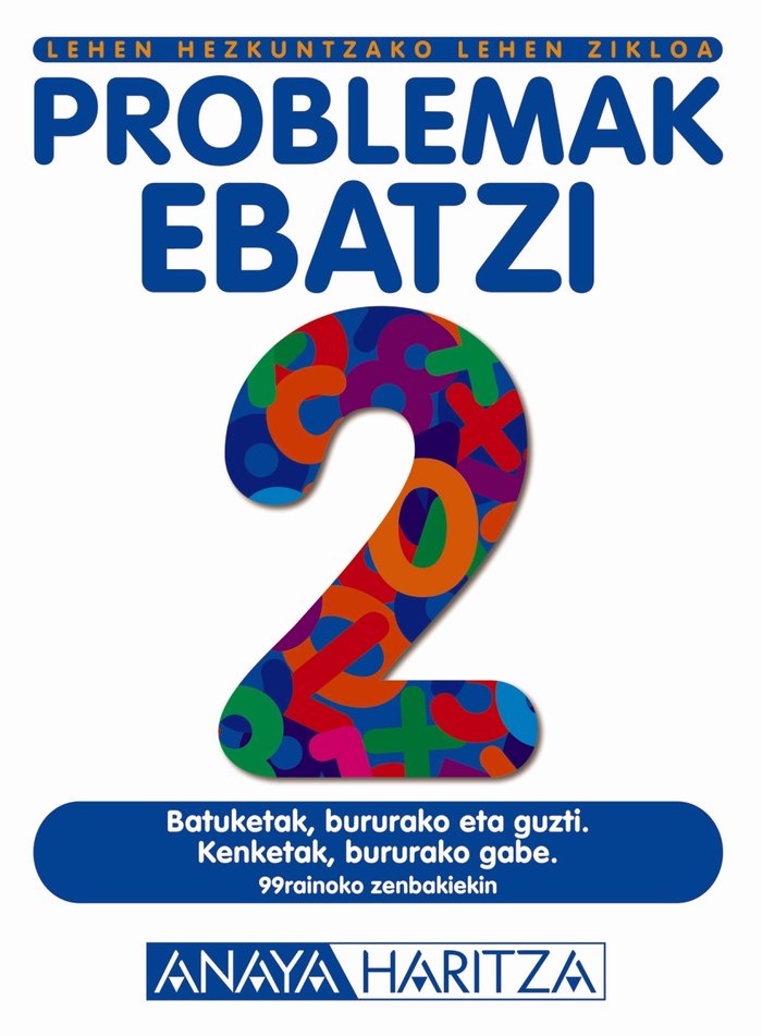 Problemak ebatzi 2., de Hernández Miguel, Emilia | portada del libro