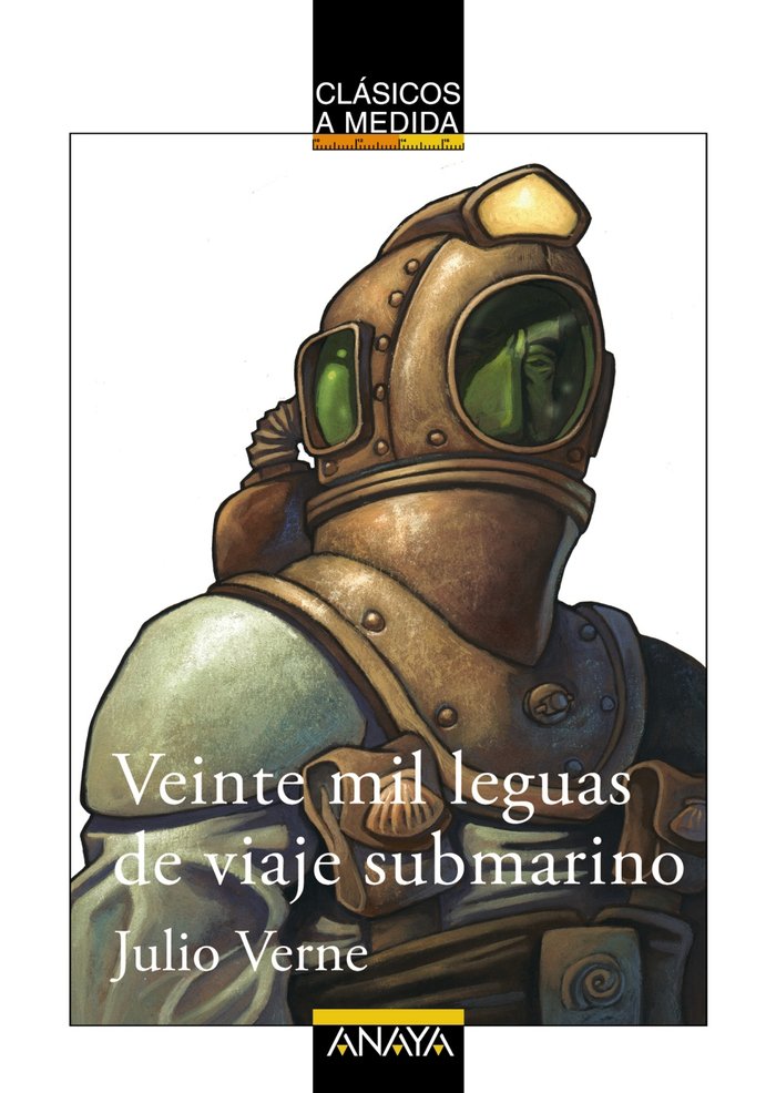 Veinte mil leguas de viaje submarino, de Verne, Jules | portada del libro