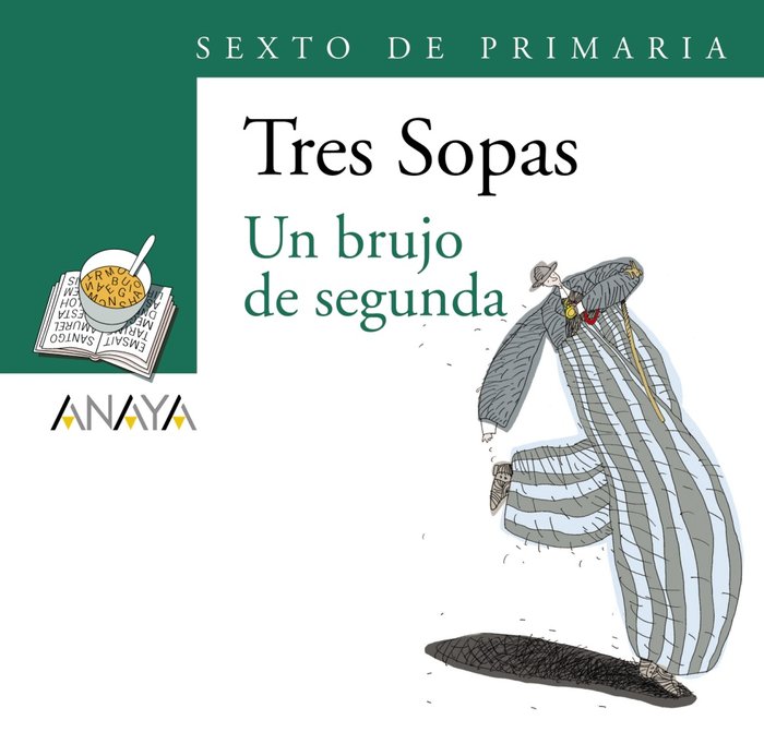 Blíster "Un brujo de segunda" 6º de Primaria, de Sennell, Joles | portada del libro