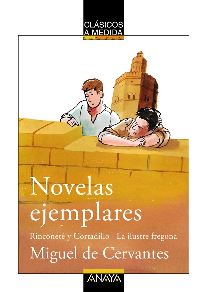 Novelas ejemplares: Rinconete y Cortadillo/La ilustre fregona, de Cervantes, Miguel de | portada del libro