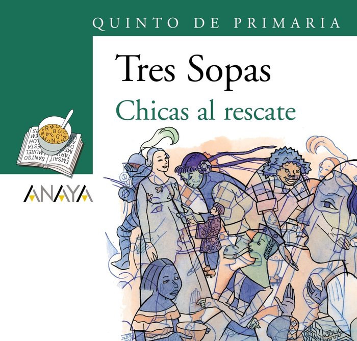 Blíster "Chicas al rescate" 5º de Primaria, de Lansky, Bruce | portada del libro
