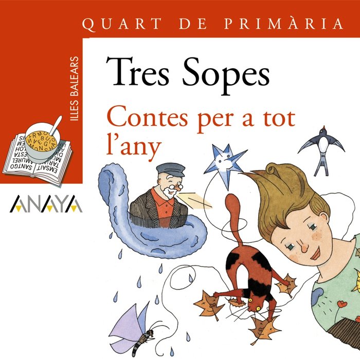 Bl¡ster " Contes per a tot l ' any " 4º de Primaria (Illes Balears), de ANAYA INFANTIL Y JUVENIL | portada del libro