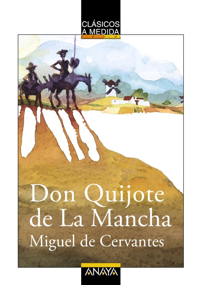 Don Quijote de La Mancha, de Cervantes, Miguel de | portada del libro