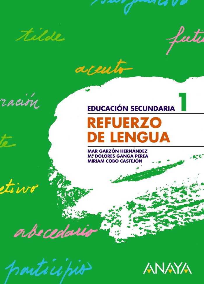 Refuerzo de Lengua 1., de Garzón Hernández, Mª del Mar | portada del libro
