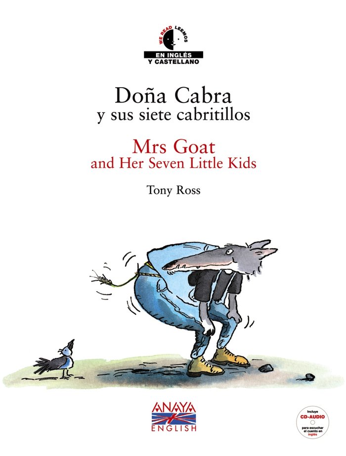 Doña Cabra y sus siete cabritillos / Mrs Goat and Her Seven Little Kids, de Ross, Tony | portada del libro