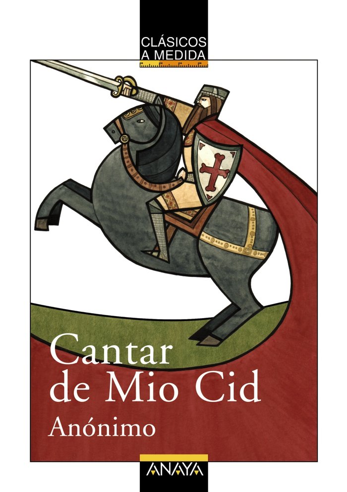 Cantar de Mio Cid, de Anónimo | portada del libro