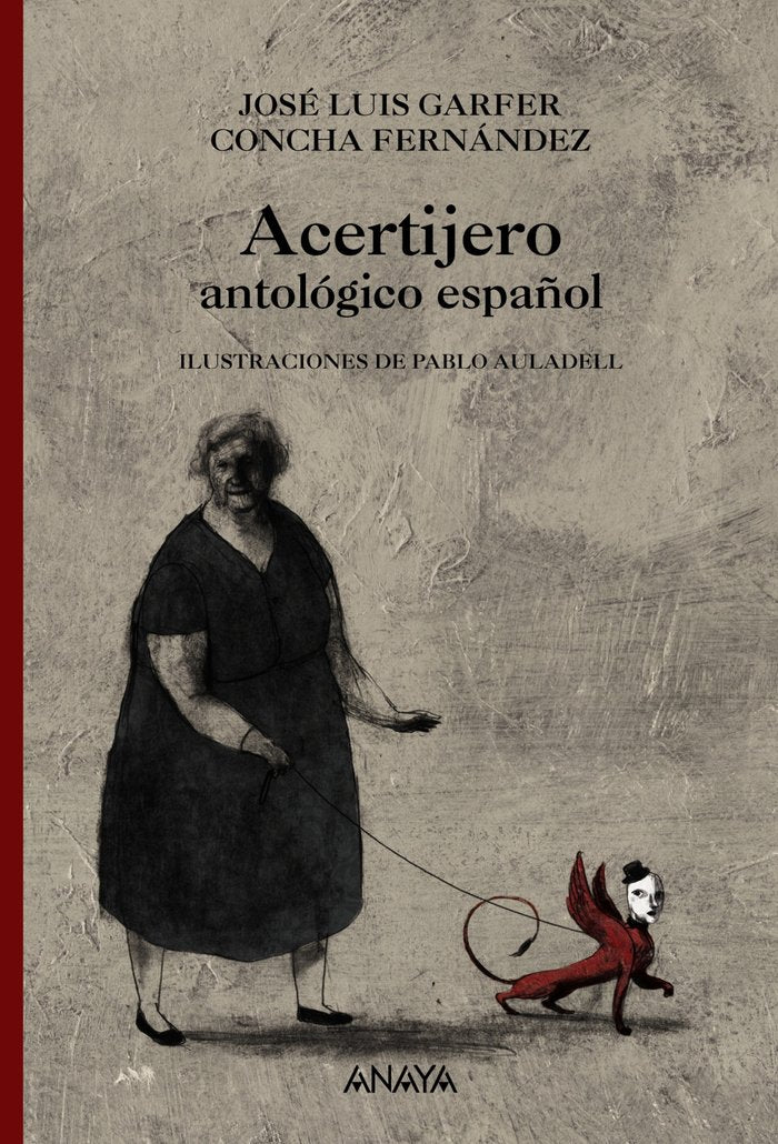 Acertijero antológico español, de Gárfer, José Luis | portada del libro