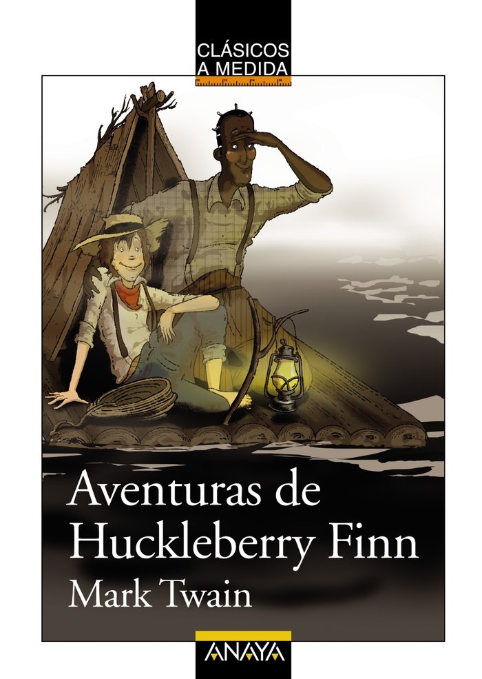 Aventuras de Huckleberry Finn, de Twain, Mark | portada del libro