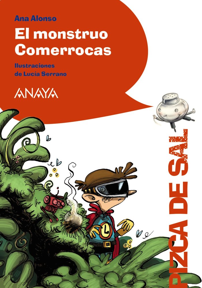 El monstruo Comerrocas, de Alonso, Ana | portada del libro