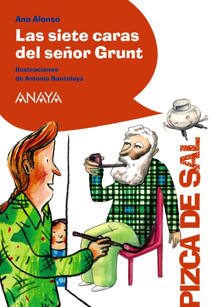 Las siete caras del señor Grunt, de Alonso, Ana | portada del libro