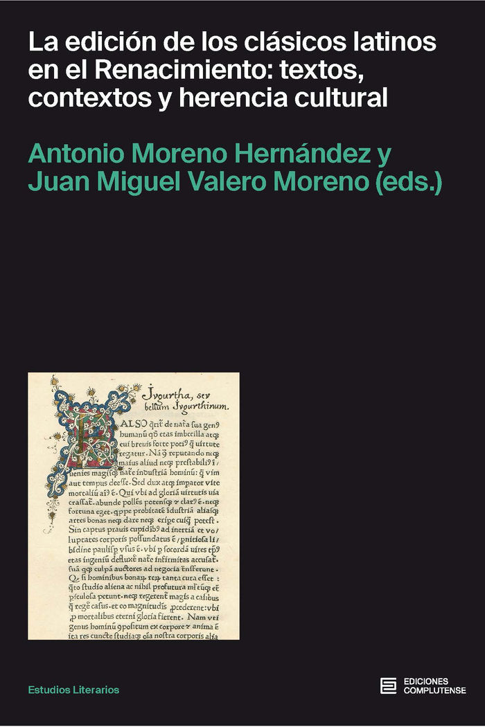 EDICION DE LOS CLASICOS LATINOS EN EL RENACIMIENTO,LA, de MORENO | portada del libro