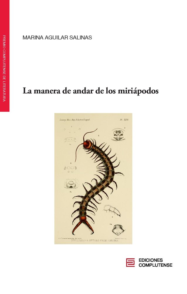 LA MANERA DE ANDAR DE LOS MIRIAPODOS, de AGUILAR SALINAS | portada del libro