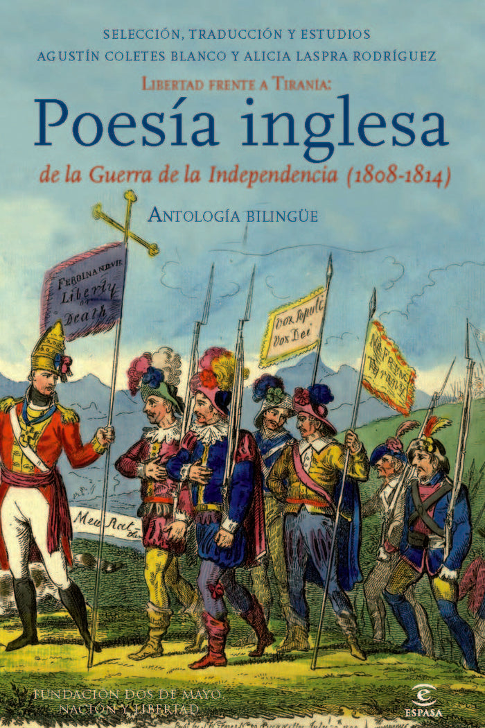 Antología bilingüe de poesía inglesa de la Guerra de la Independencia, de AA. VV. | portada del libro