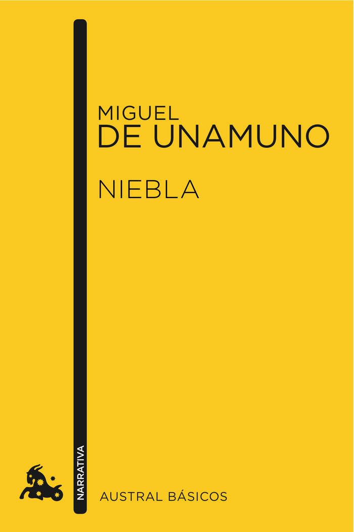 Niebla, de Unamuno | portada del libro