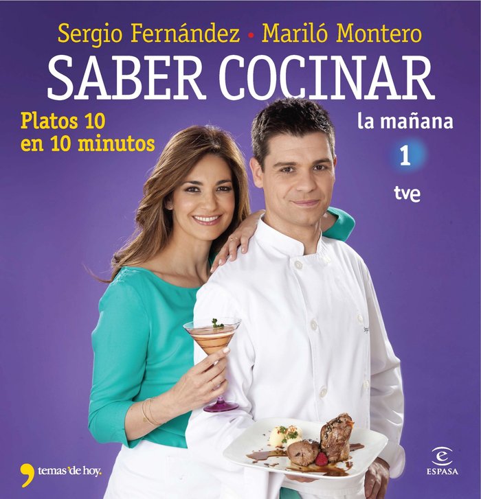 Saber cocinar platos 10 en 10 minutos, de FERNANDEZ LUQUE | portada del libro