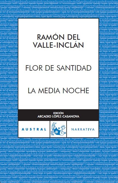 Flor de Santidad / La Media Noche, de Valle-Inclán | portada del libro