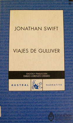 Viajes de Gulliver, de Swift | portada del libro