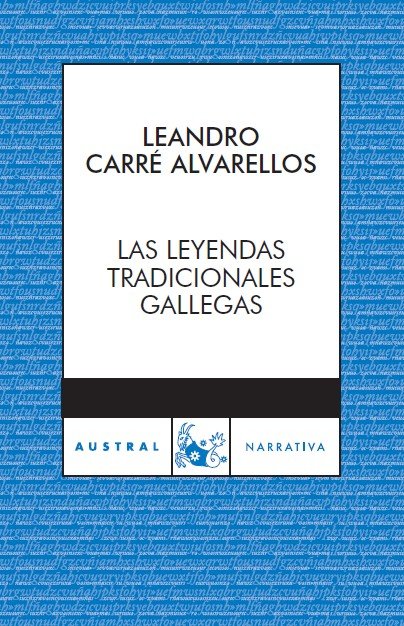 Leyendas tradicionales gallegas, de Carré Alvarellos | portada del libro