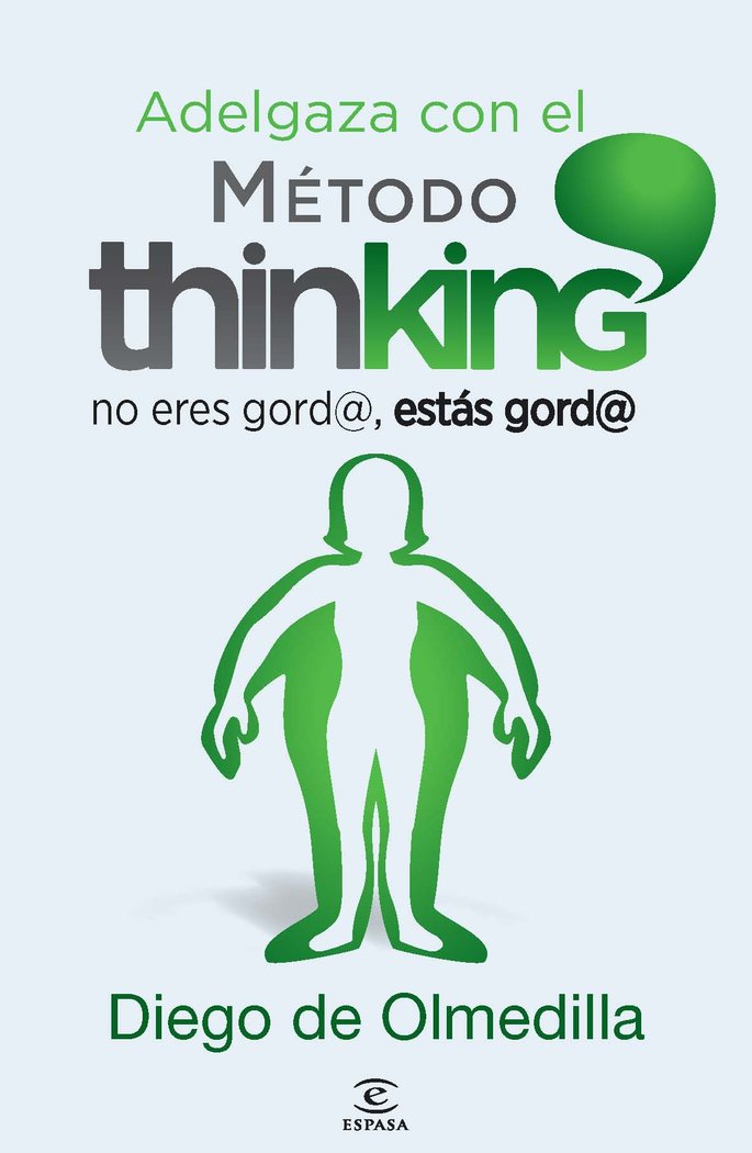 Adelgaza con el Método Thinking, de Olmedilla, Diego | portada del libro
