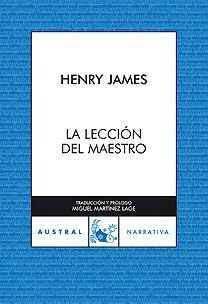 La lección del maestro, de James | portada del libro