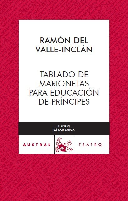 Tablado de marionetas, de Valle-Inclán | portada del libro