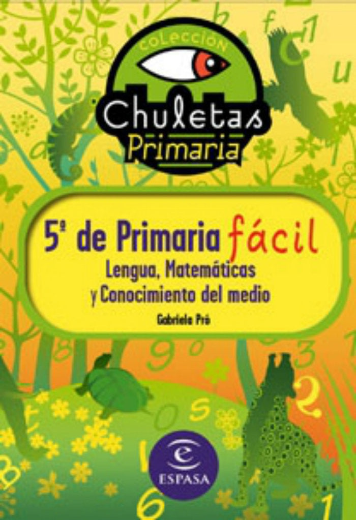 5º de Primaria fácil. Libro de Contenidos, de Pró, Gabriela | portada del libro