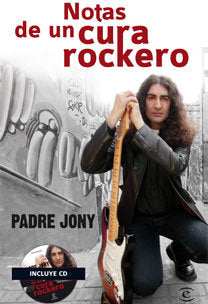 Notas de un cura rockero, de PADRE JONY | portada del libro