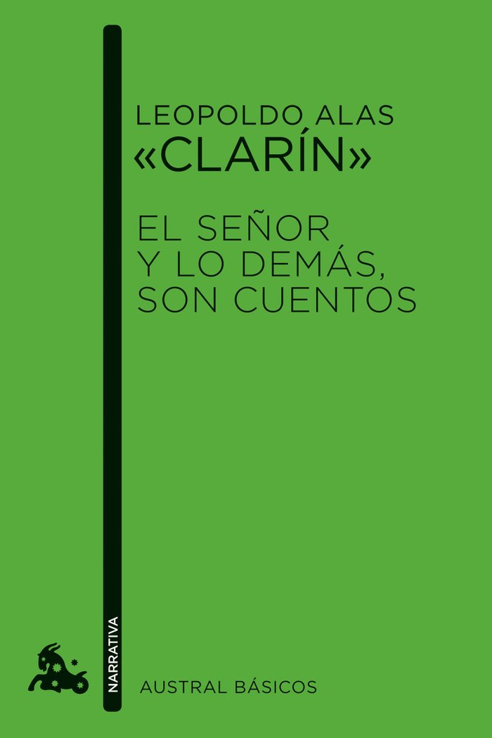 El Señor y lo demás, son cuentos, de Alas «Clarín» | portada del libro