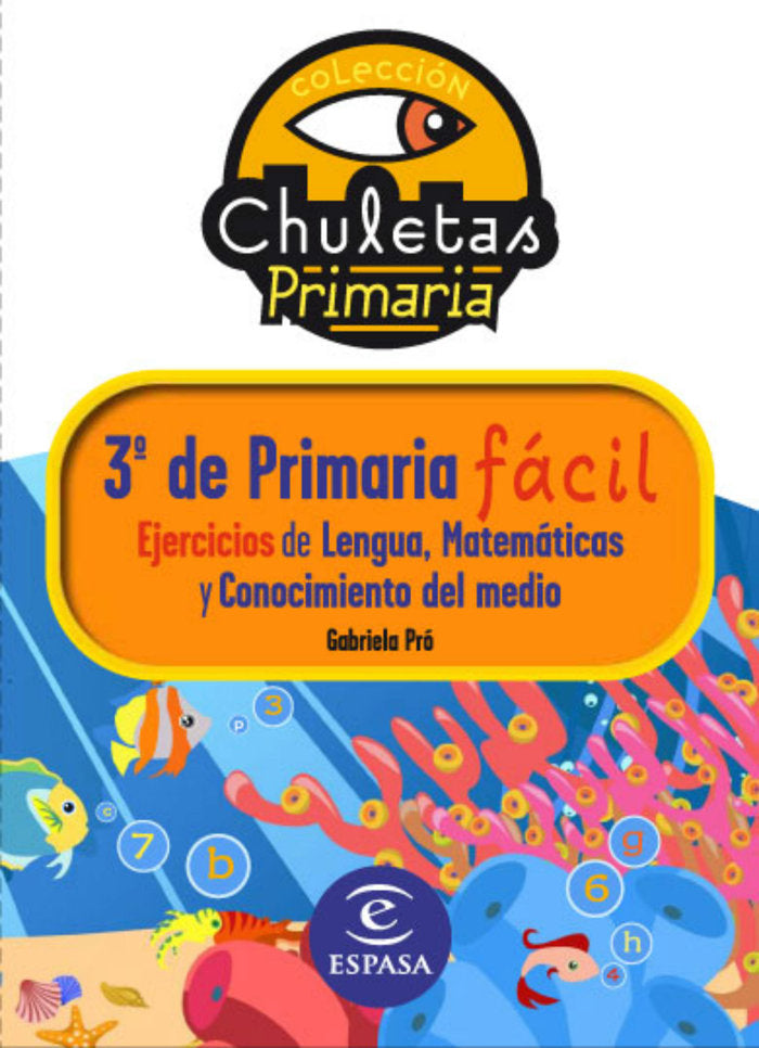 Ejercicios para 3º de Primaria, de Pró | portada del libro