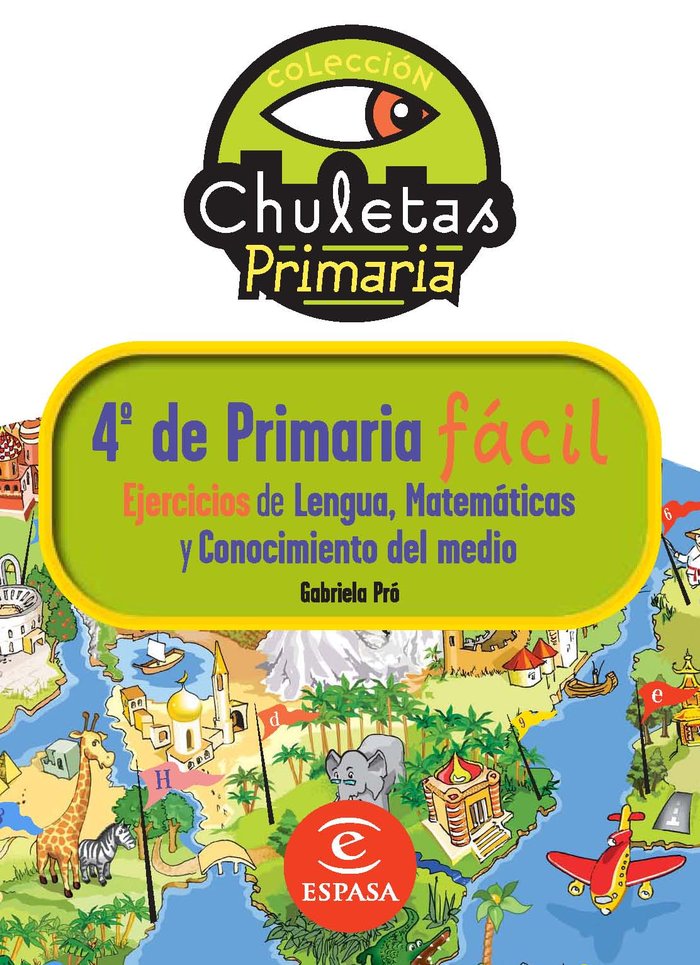 Ejercicios para 4º de Primaria, de Pró, Gabriela | portada del libro