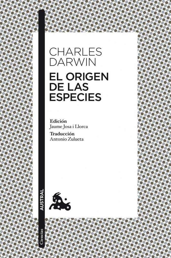 El origen de las especies, de Darwin, Charles | portada del libro