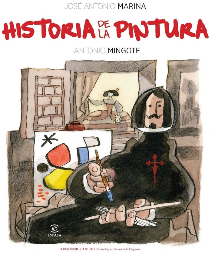 Historia de la pintura, de JOSE ANTONIO MARINA | portada del libro