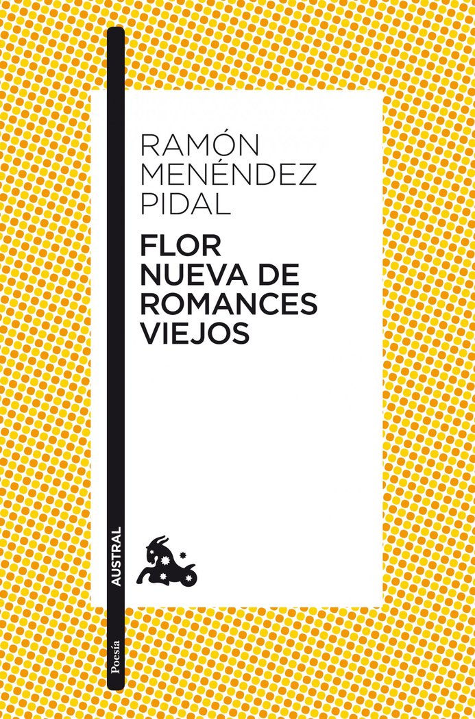 Flor nueva de romances viejos, de Menéndez Pidal, Ramón | portada del libro