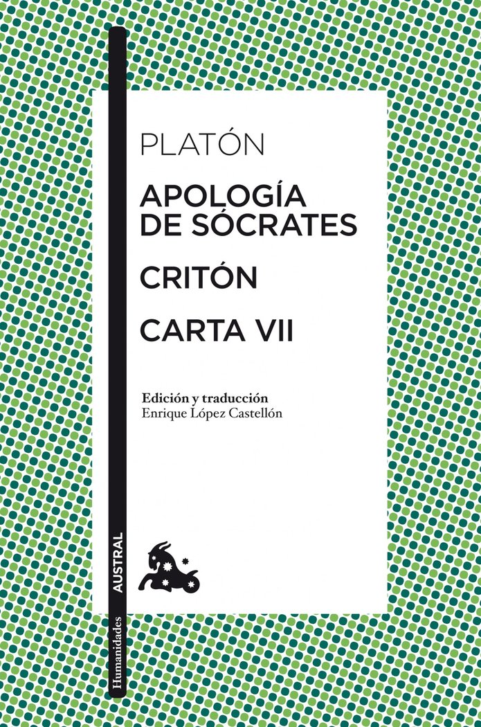 Apología de Sócrates / Critón / Carta VII, de Platón | portada del libro