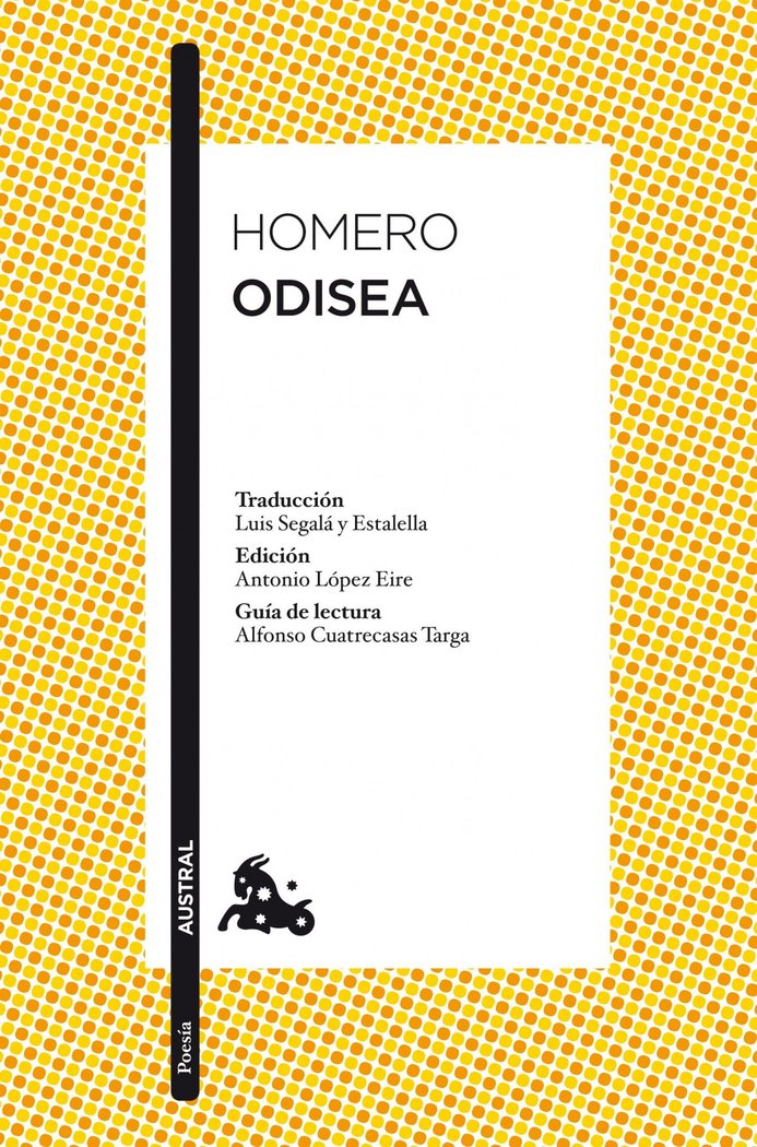 Odisea, de Homero | portada del libro