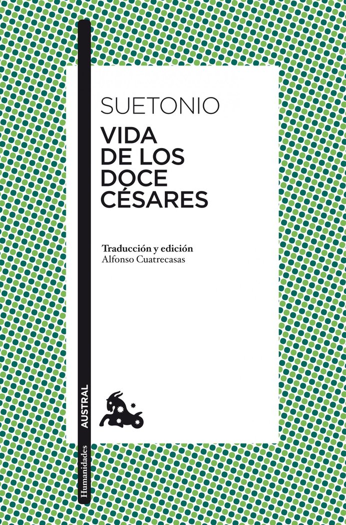 Vida de los doce césares, de Suetonio | portada del libro