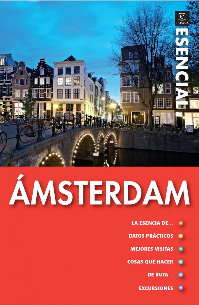 Gu¡a esencial Amsterdam, de VARIOS AUTORES | portada del libro