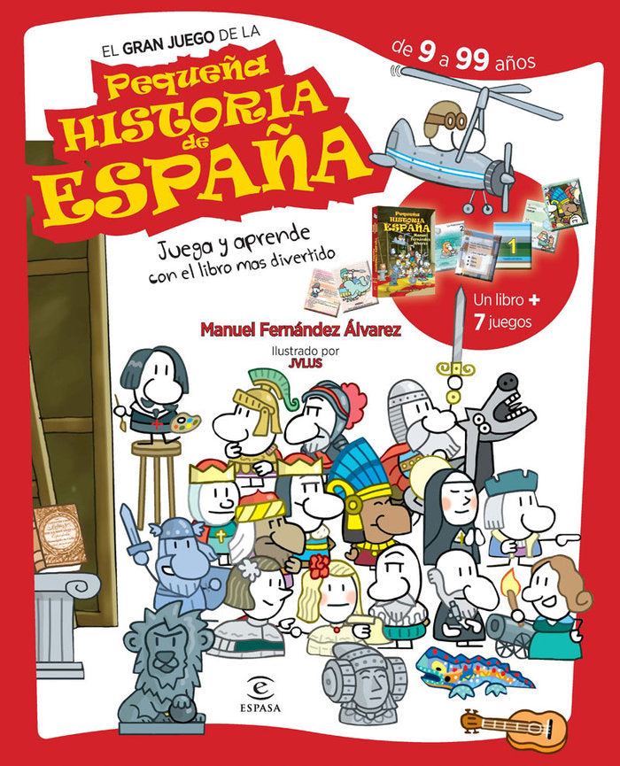 El gran juego de la Pequeña historia de España, de MANUEL FERNANDEZ ALVAREZ | portada del libro