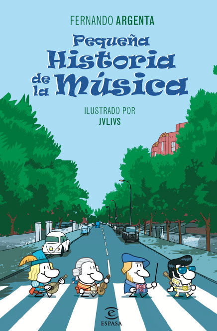 Pequeña historia de la Música, de FERNANDO ARGENTA | portada del libro