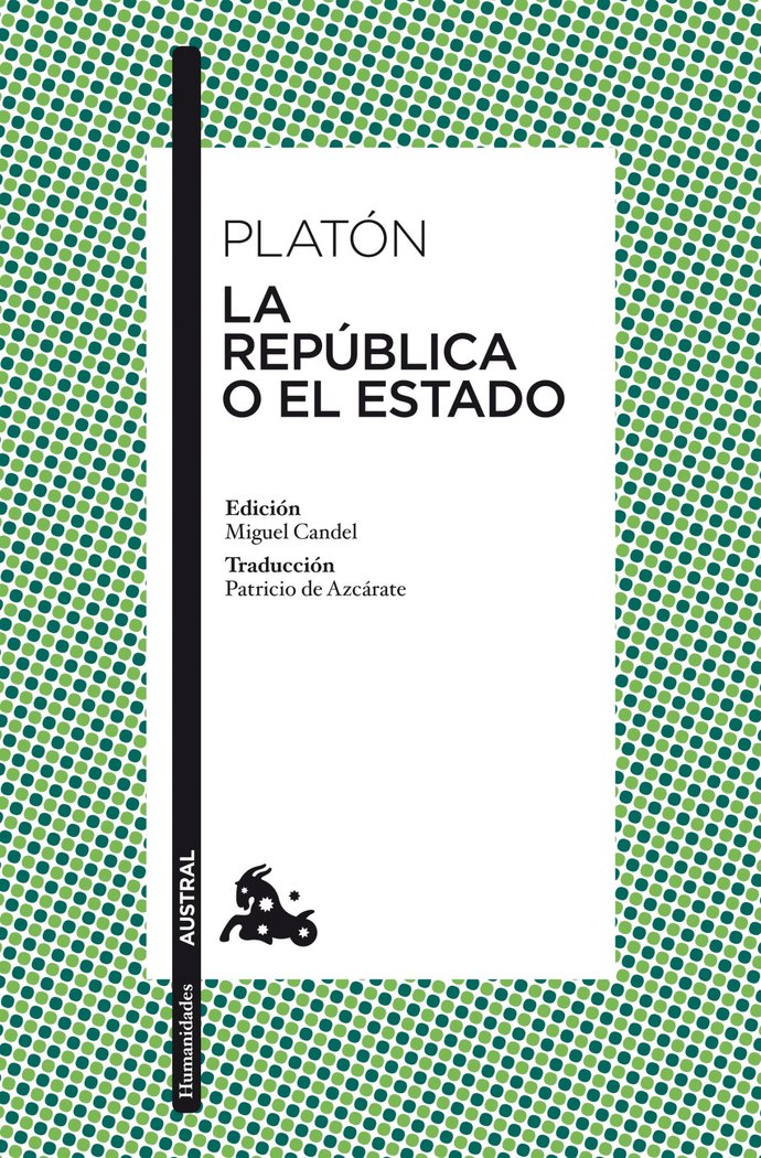 La República o El Estado, de Platón | portada del libro