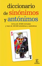 Diccionario de sinónimos y antónimos, de Varios autores | portada del libro