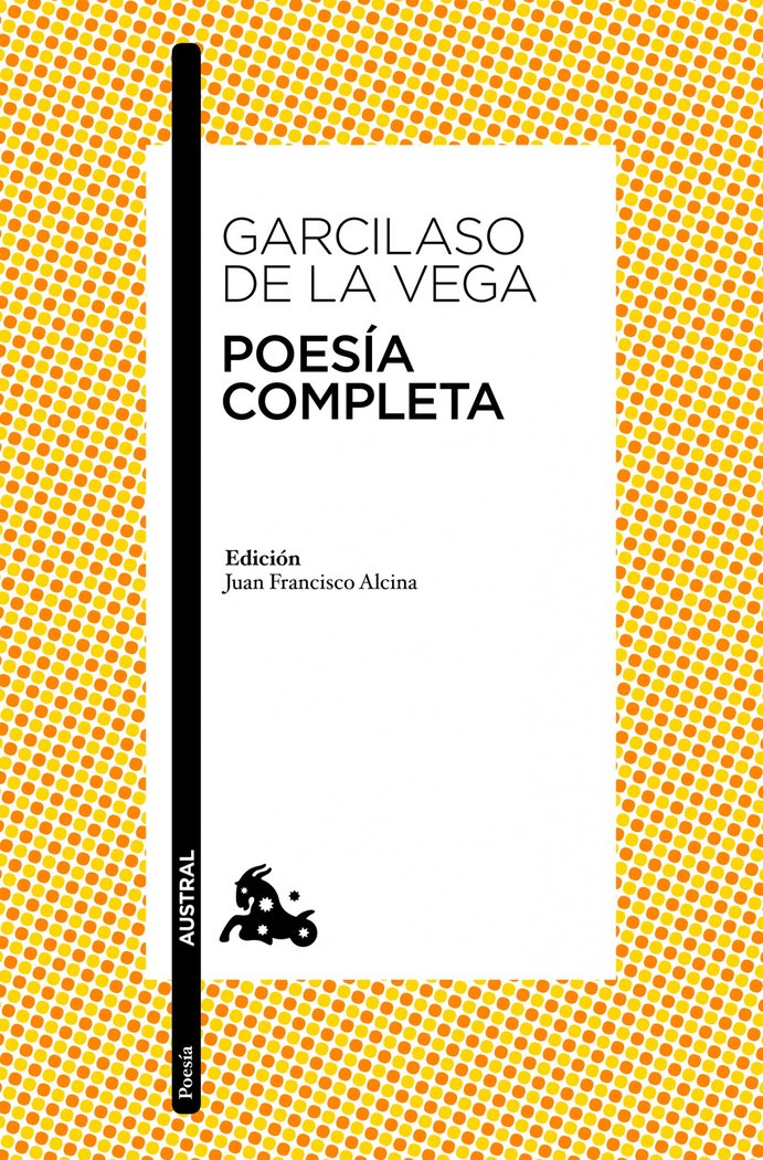 Poesía completa, de Garcilaso de la Vega | portada del libro