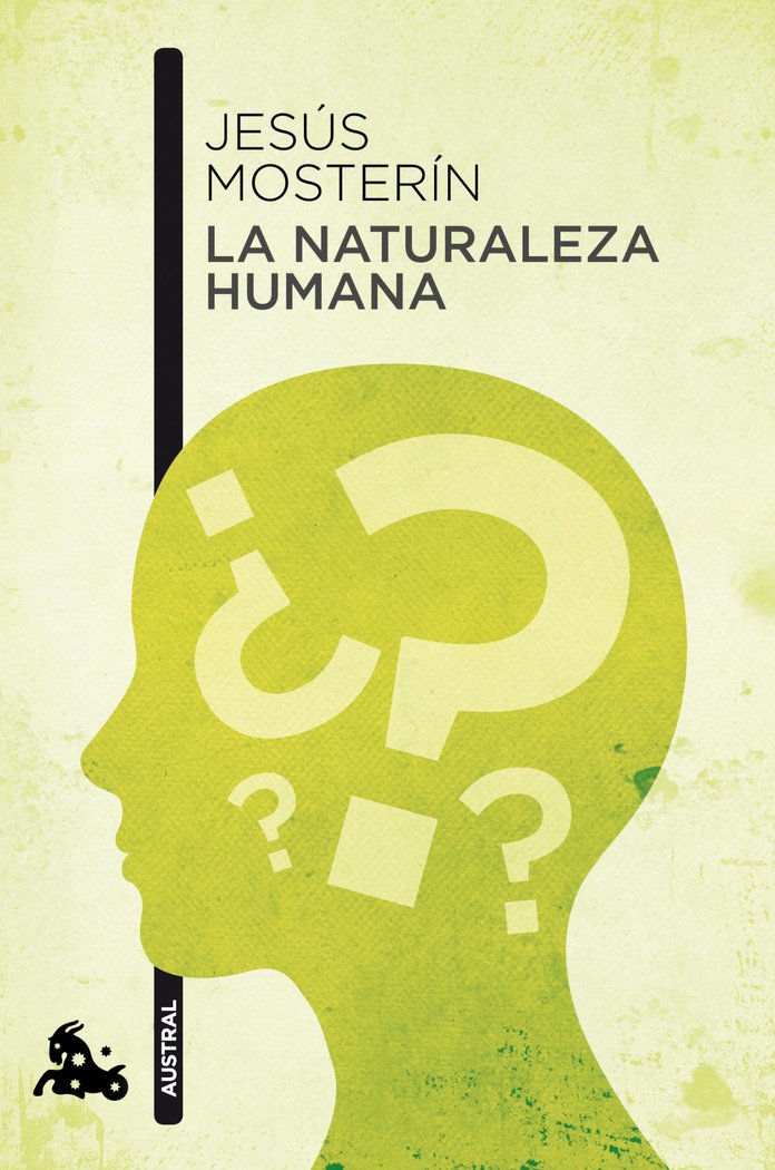 La naturaleza humana, de Mosterín, Jesús | portada del libro