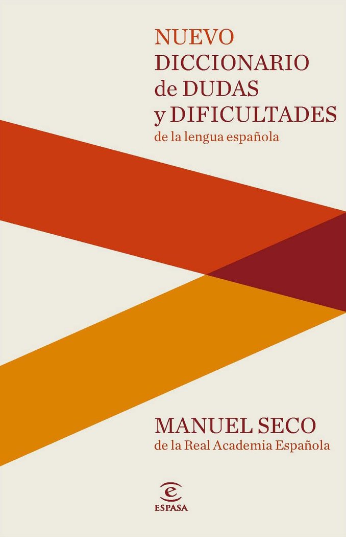 Nuevo Diccionario de dudas y dificultades de la lengua española, de Seco, Manuel | portada del libro